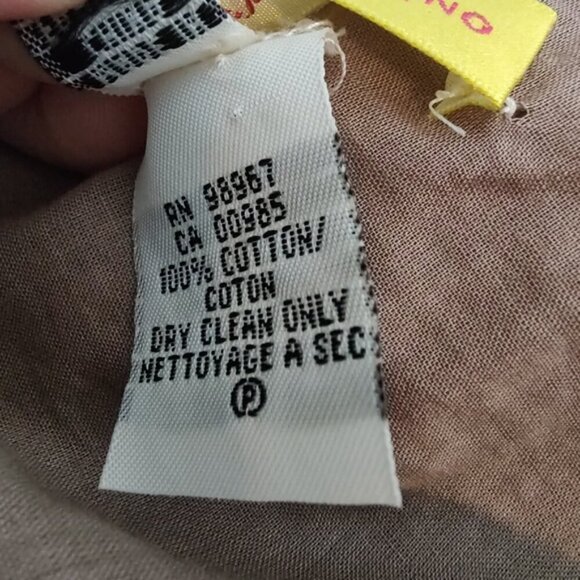 Catherine Malandrino textured neutral quilted pencil skirt 0 - Picture 7 of 8